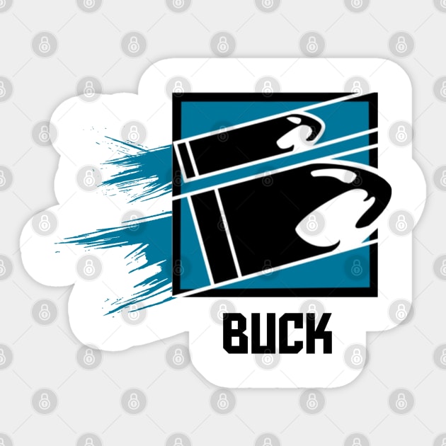 Buck Rainbow Six Siege Sticker by FlowrenceNick00